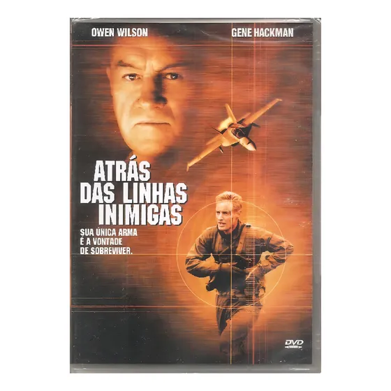 Dvd Atras Das Linhas Inimigas: Owen Wilson Gene Hackman Nov