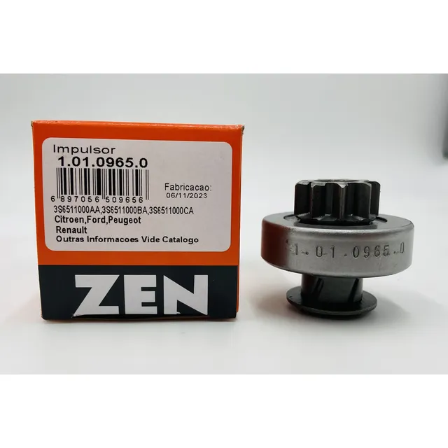 Bendix De Arranque Para Ford Fiesta / Renault Kangoo / Clio