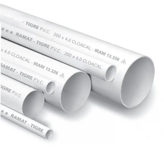 Caño Reforzado Pvc 100 Mm. X 1,8 X 4 Mts. Linea 100 Gk