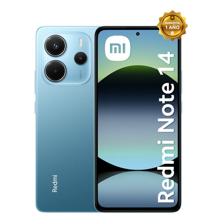 Xiaomi Redmi Note 14 8gb Ram 256gb Amoled 6,67 Cámara 108mp Azul Xiaomi Redmi Note 14 8gb Ram 256gb Amoled 6,67 Cámara 108mp Azul