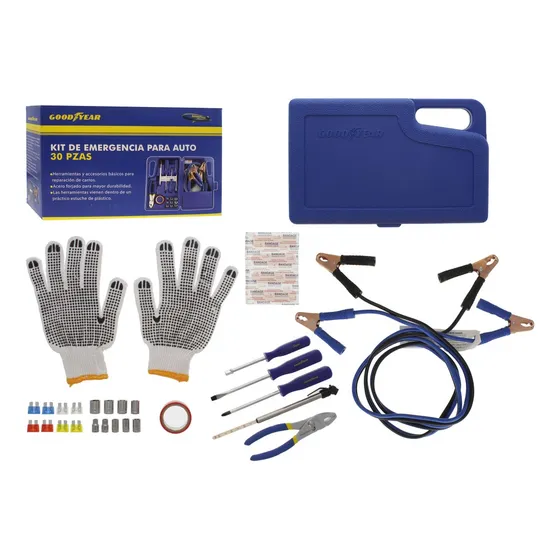 Kit De Emergencia P/auto 30 Pzas Goodyear 