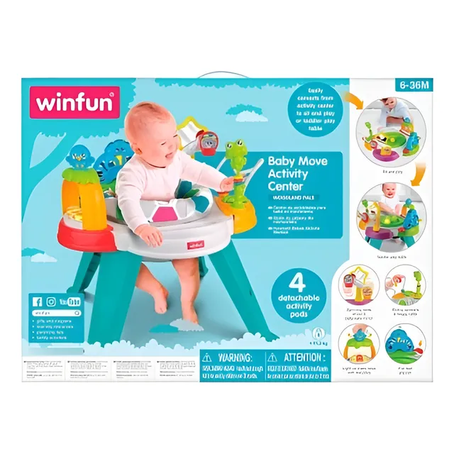 Mesa Con  Centro De Actividades 2 En 1 Win Fun  Bebé