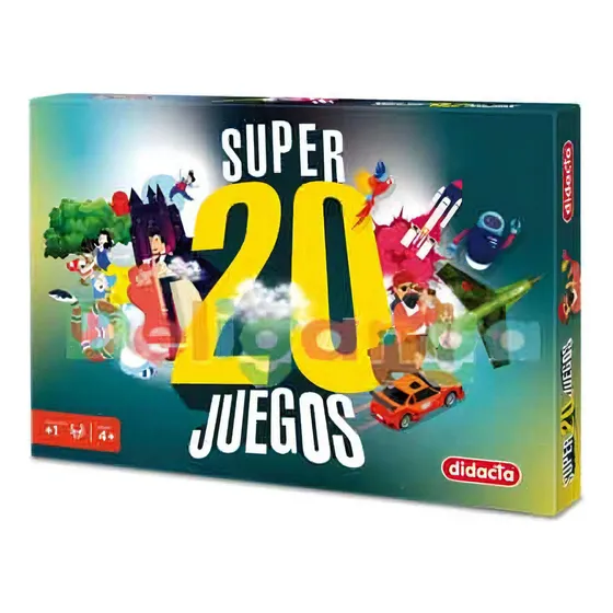 Super 20 Juegos Didacta De Mesa Para Toda La Familia