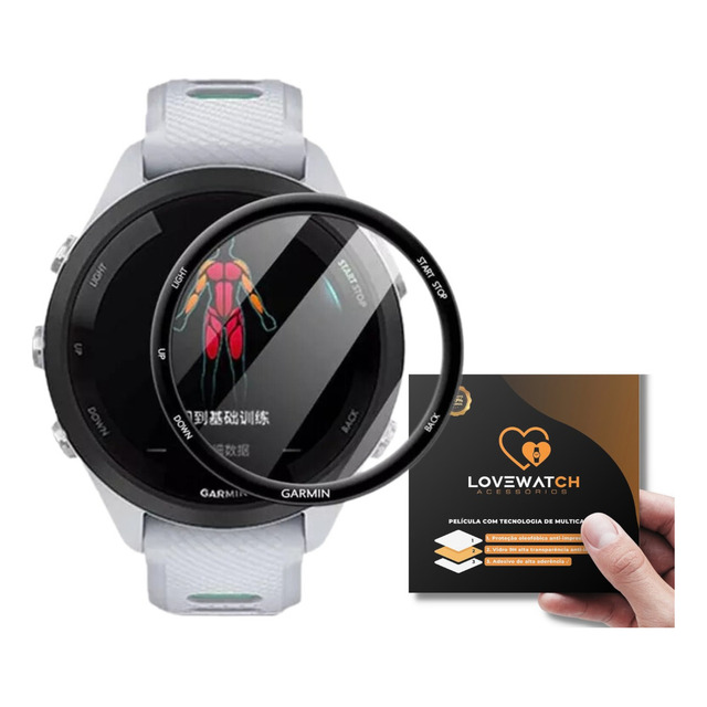 Película Alta Proteção Para Garmin 265s 42mm Película Alta Proteção Para Garmin 265s 42mm