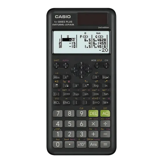 Calculadora Casio Científica 2a Edición Libro Texto Natural