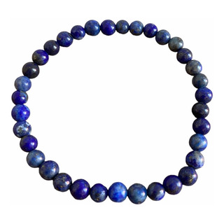 Pulsera Lapislázuli 5mm Protección Amuleto Piedra Del Poder Pulsera Lapislázuli 5mm Protección Amuleto Piedra Del Poder