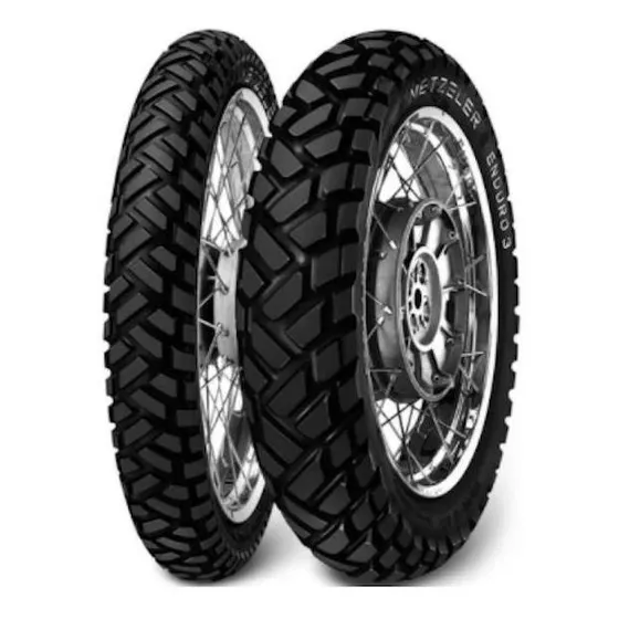 Par Pneus Metzeler Enduro 3 90/90-21+120/80-18 Xre 300
