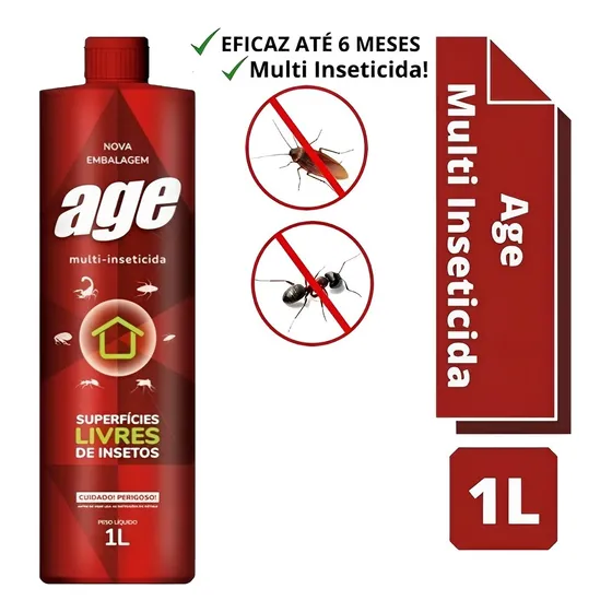Veneno Arraze Para Insetos Formigas Baratas 1 Litro Age