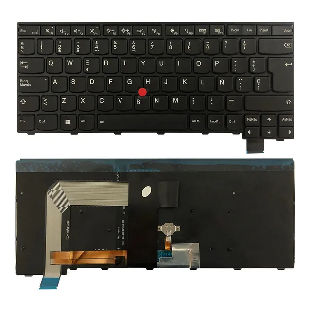 Teclado Lenovo T460 Sn20h42446 00pa482 Iluminado Point Stick