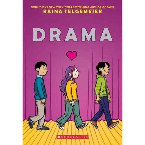 Drama - Telgemeier, De Telgemeier, Raina. Editorial Scholastic, Tapa Blanda En Inglés Internacional