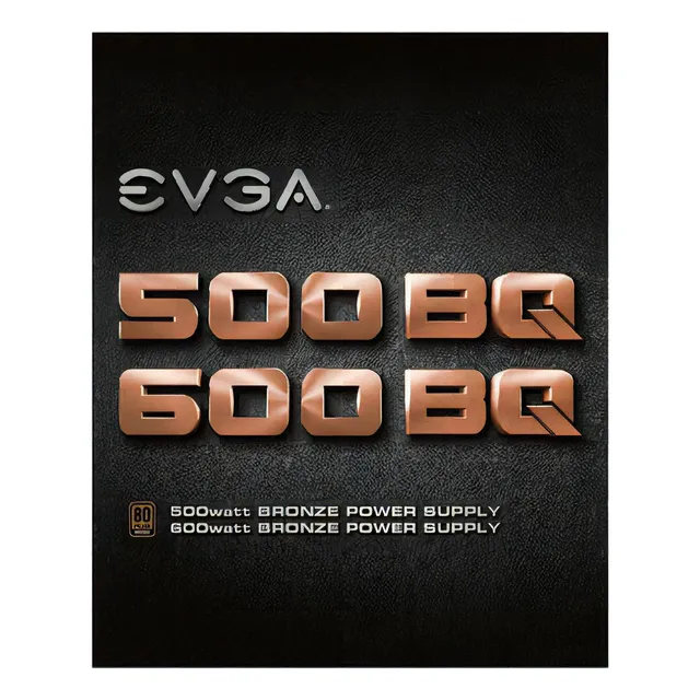 Fuente De Poder Evga 500bq 500w 80 Plus Bronze Semi Modular