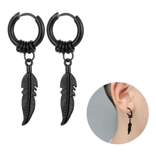 Aretes Hombre Pendiente Piercing Colgante Mujer Candonga Ace
