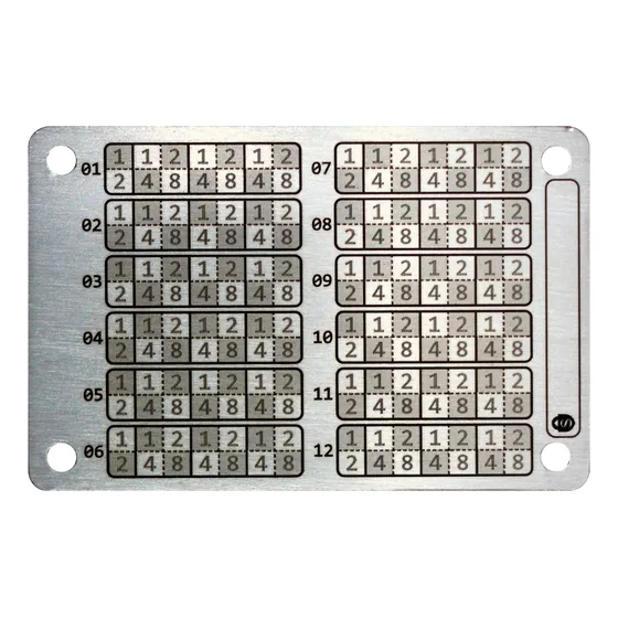 1x Cold Wallet Gravada A Laser Carteira Metal Cripto Bitcoin