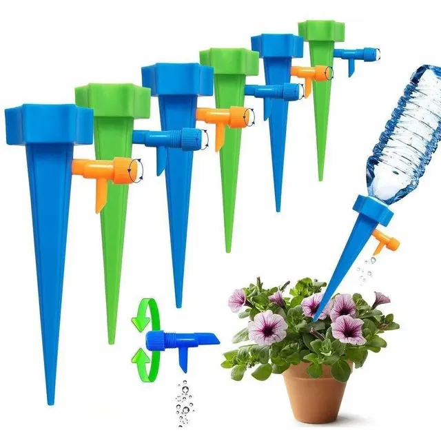 Lote 6 Piezas De Riego Automático De La Botella De La Flor