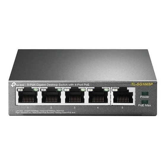 Tp-link Hub Switch 05p Tl-sf1005p 10/100 4p Poe