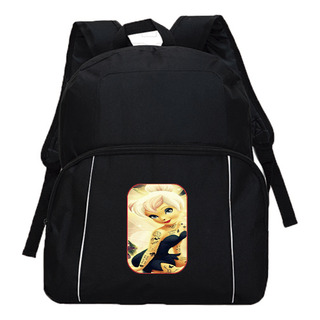 Mochila Negra 2wx Tinkerbell A282 Mochila Negra 2wx Tinkerbell A282