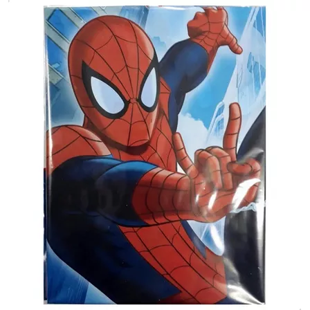 Mantel Plástico Spiderman Cumpleaños Infantil Disney Color Spider Man