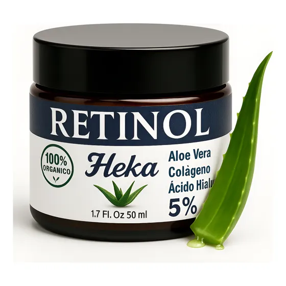 Crema Antiage-retinol A.vera,ácido Hialurónico,aceites Puros