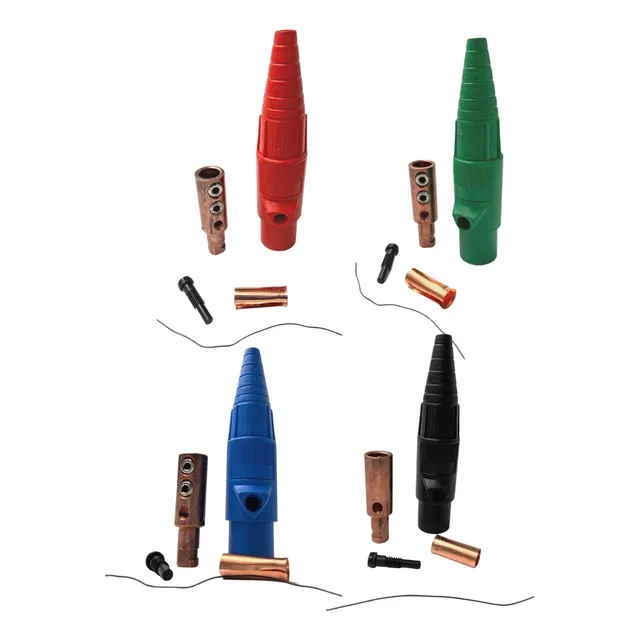Set 4 Conectores Camlock Linea Para Cable 400 Amperes