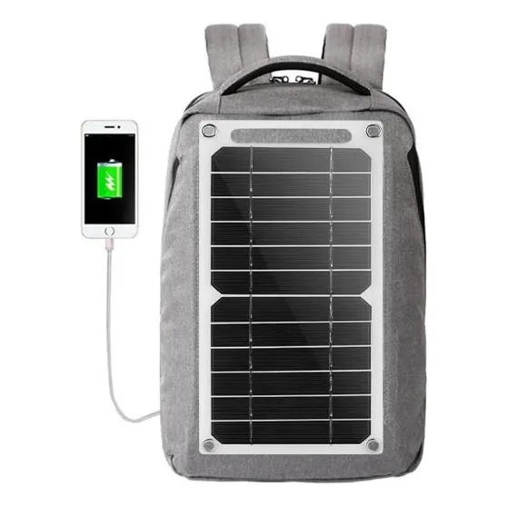 Panel Solar Portátil, Cargador Con Usb, 30x16 Cm, 6v. Jp