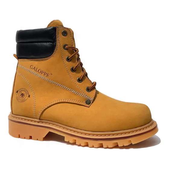 Botas Galoppe Zapatos Botines Ocre En Cuero Originales