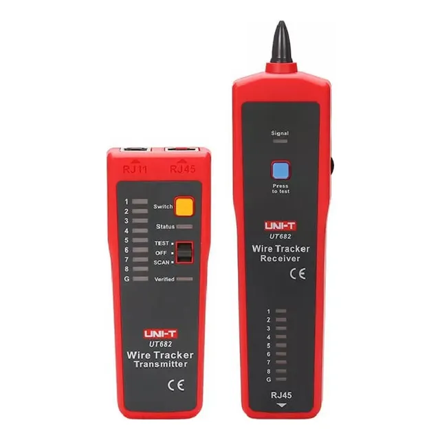 Uni-t Probador De Cables Red Rj-45 Rj11 Ut682