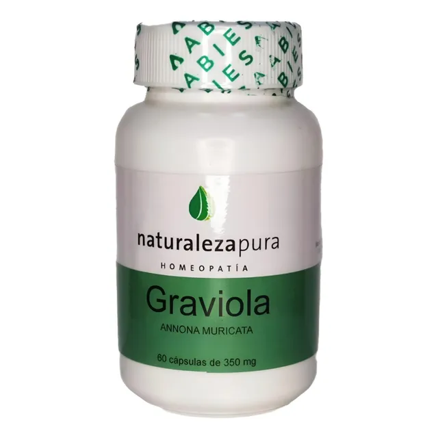 Graviola Digestivo Natural Alivio Diarrea  Cólicos X 60 Caps
