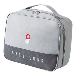 Bolsa De Primeros Auxilios, Bolsa De Medicina Gris L Bolsa De Primeros Auxilios, Bolsa De Medicina Gris L