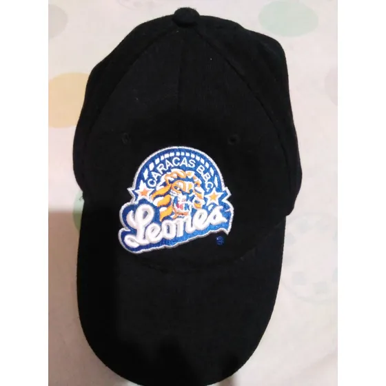  Gorra Negra Leones Del Caracas. Producto Oficial 