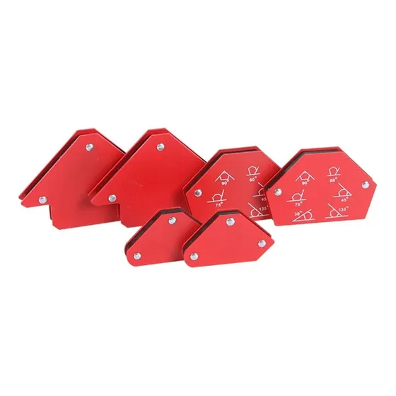 Kit De 6 Escuadras Magnéticas Para Soldar