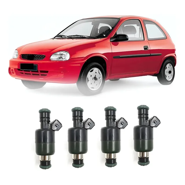 Kit 4 Inyectores Chevrolet Corsa 1.6 8v Mpfi Tipo Delphi Icd00110