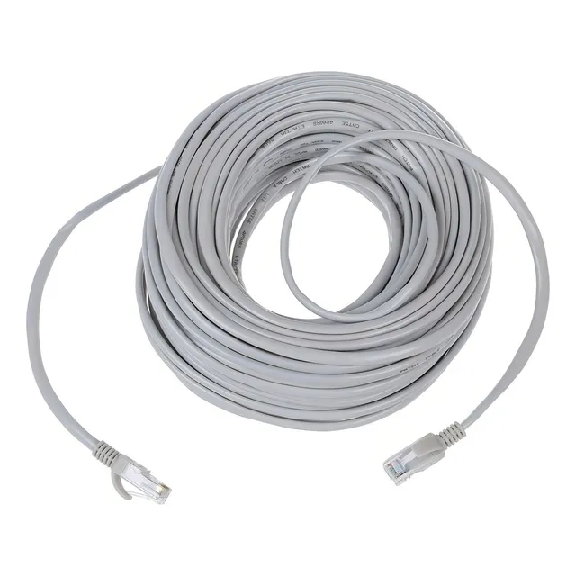 Cable De Red Patchcord Cat5 15 Metros Armado Router Redes