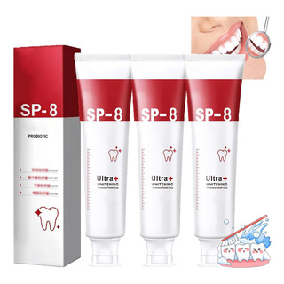 - Pasta De Dientes Sp8 Probiotics Bright White, Fresh Breath - Pasta De Dientes Sp8 Probiotics Bright White, Fresh Breath