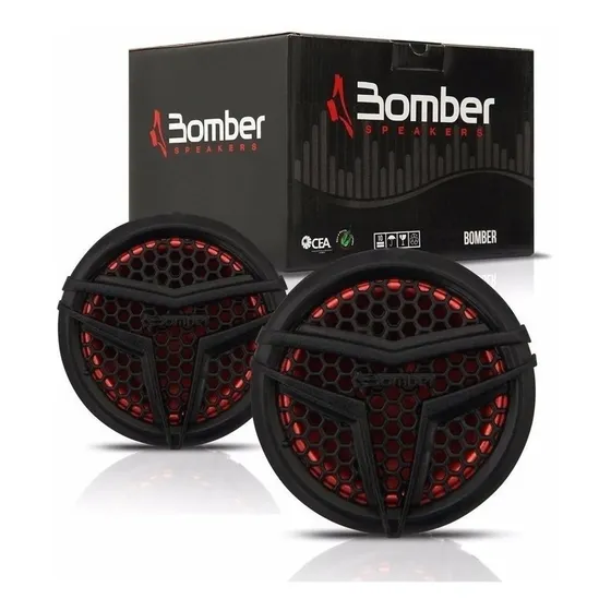 Par Mini Tweeter Bomber Bl20 160w Rms 4ohms Piezoelétrico 