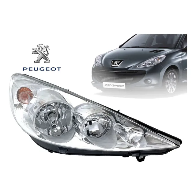 Faro Derecho Para Peugeot 207 2009