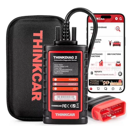 Scanner Obd Automotriz Multimarca Thinkdiag 2 Última Versión