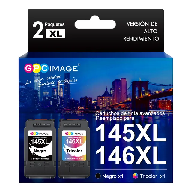Cartuchos De Tinta Pg145 Xl 146 Para Canon 145xl Mg2410 2910