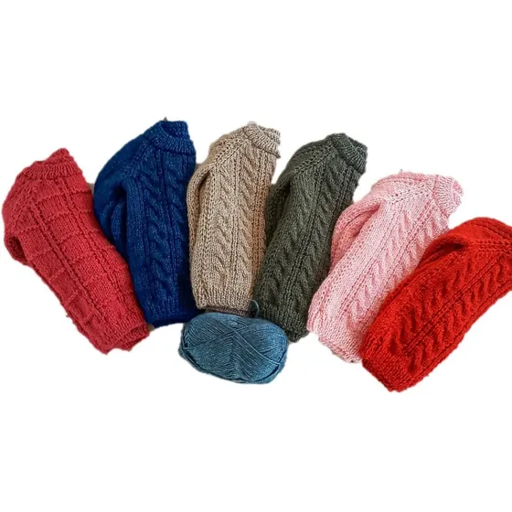 Buzo/sweater Para Niño Tejido A 2 Agujas Talle 4