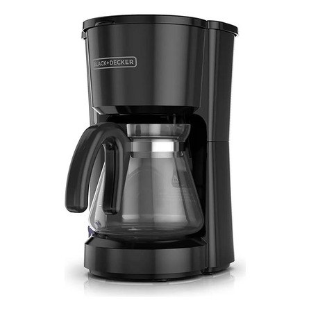 Cafetera Black + Decker-5 Tazas-filtro Permanente-botón Negro Cafetera Black + Decker-5 Tazas-filtro Permanente-botón Negro