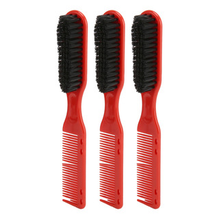 Cepillo De Corte De Pelo De Doble Punta Para Hombre, 3 Pieza Cepillo De Corte De Pelo De Doble Punta Para Hombre, 3 Pieza