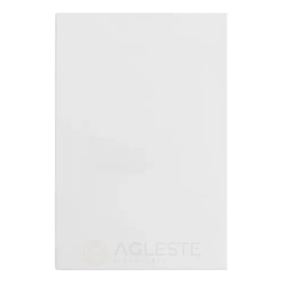 Placa Cega Suporte 4x2 Recta Branco Satin Fosco Brs12385-4br Cor Colorido