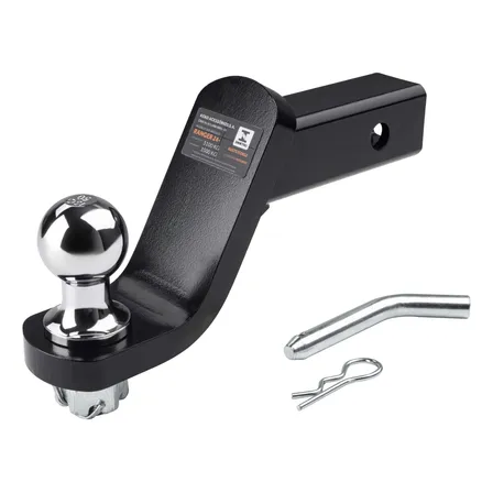 Ponteira Engate Reboque Ranger 2024-2026 3500kg Keko K0220 Preto (bola Cromada)