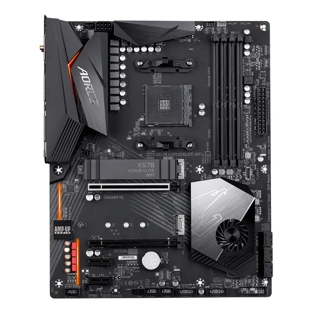 Placa Gigabyte X570 Aorus Elite Wifi Am4 X570 Ddr4 Sata
