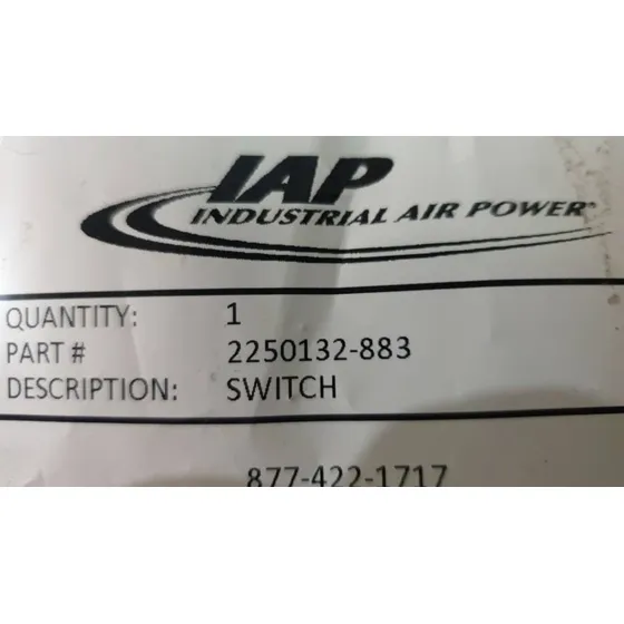 Switch Arranque Compresor Sullair P-motor C2.2 2250132-883