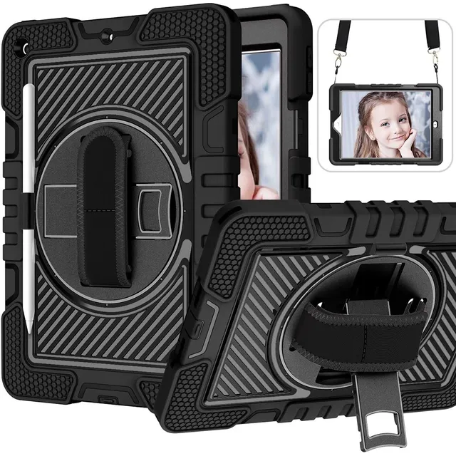 Funda Para iPad 10 Generación 10.9 Uso Rudo Correa Reforzada
