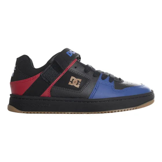 Zapatilla Dc Shoes Mod Manteca V Ss Negro Rojo Azul