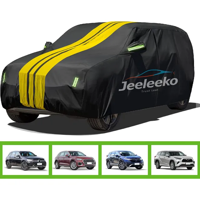 Fundas Protectora Autos Suv Con Cremallera Ajuste Universal