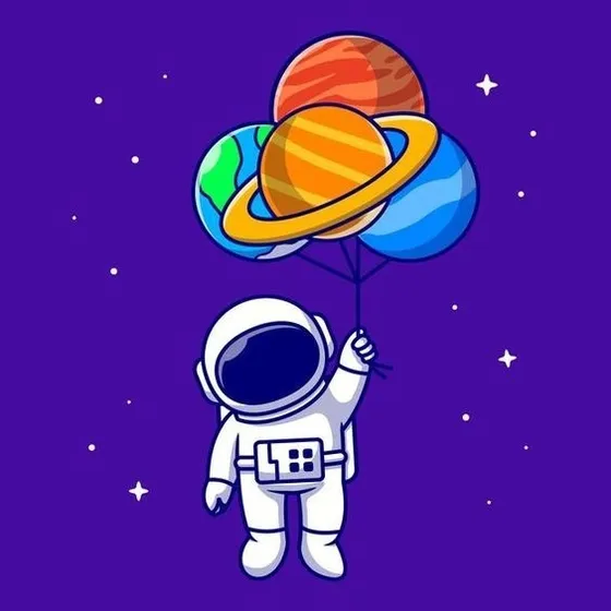 Astronauta Planetas Paint By Numbers Xidaka Incluye Bastidor