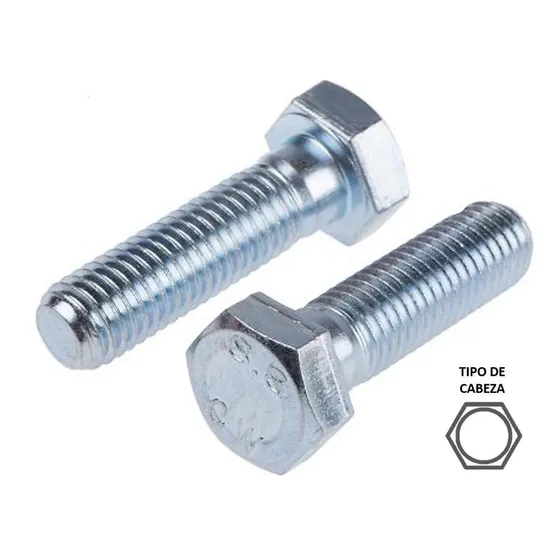 Kit Tornillo Maquina Hexagonal Galv. Nc 3/4'' X 7'' 50pz