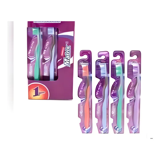 Cepillos Dentales Matrix Th-t503 - Pack De Colores Vibrantes